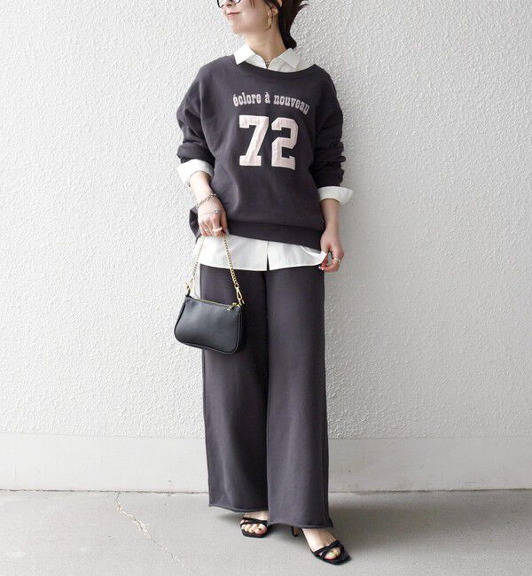 SHIPS any「SHIPS any:〈洗濯機可能〉USAコットン 裏毛 カットオフ スウェット パンツ」|その他|