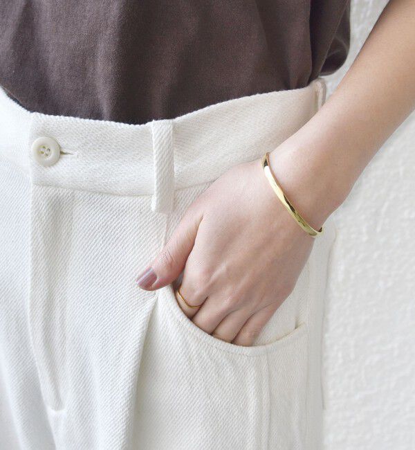 SHIPS for women「〈手洗い可能〉ルーズ デニム ポケット デザイン パンツ」|デニム|