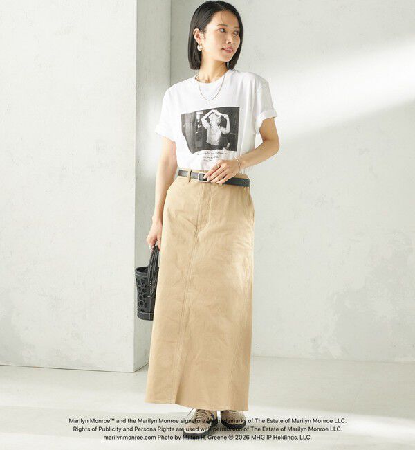 SHIPS for women「【SHIPS別注】Marilyn Monroe / フォト TEE」|Tシャツ・カットソー|