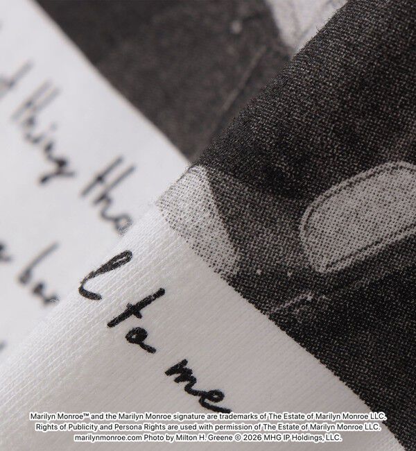 SHIPS for women「【SHIPS別注】Marilyn Monroe / フォト TEE」|Tシャツ・カットソー|