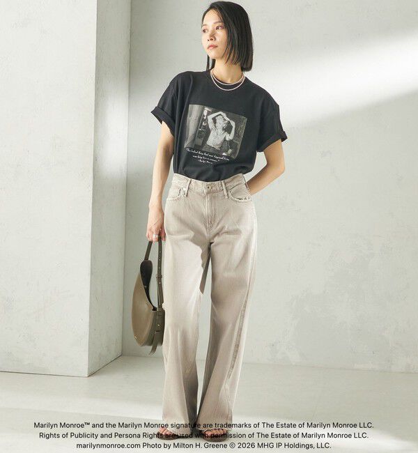 SHIPS for women「【SHIPS別注】Marilyn Monroe / フォト TEE」|Tシャツ・カットソー|