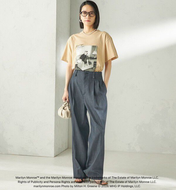 SHIPS for women「【SHIPS別注】Marilyn Monroe / フォト TEE」|Tシャツ・カットソー|