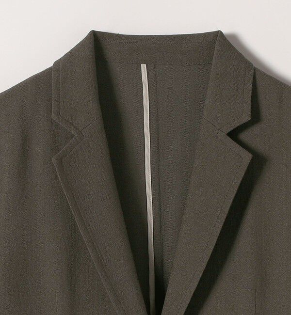 SHIPS any「《予約》SHIPS any: 〈手洗い可能〉リネンミックス テーラード ライト ジャケット」|テーラードジャケット|