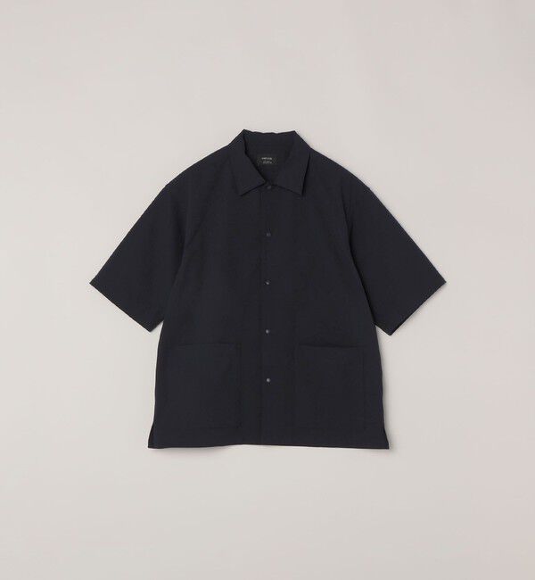 SHIPS any「SHIPS any:〈撥水/軽量/ストレッチ〉SOLOTEX(R) シアサッカー キャンプポケット シャツ◆」|シャツ・ブラウス|