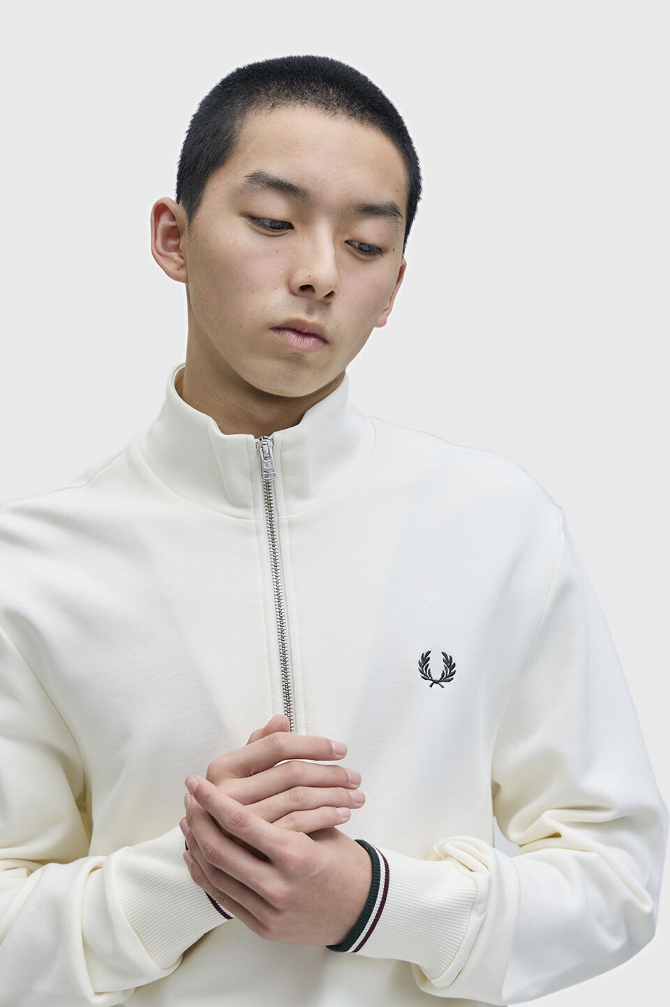 FRED PERRY 「Half Zip Sweatshirt」|スウェット・ジャージ|