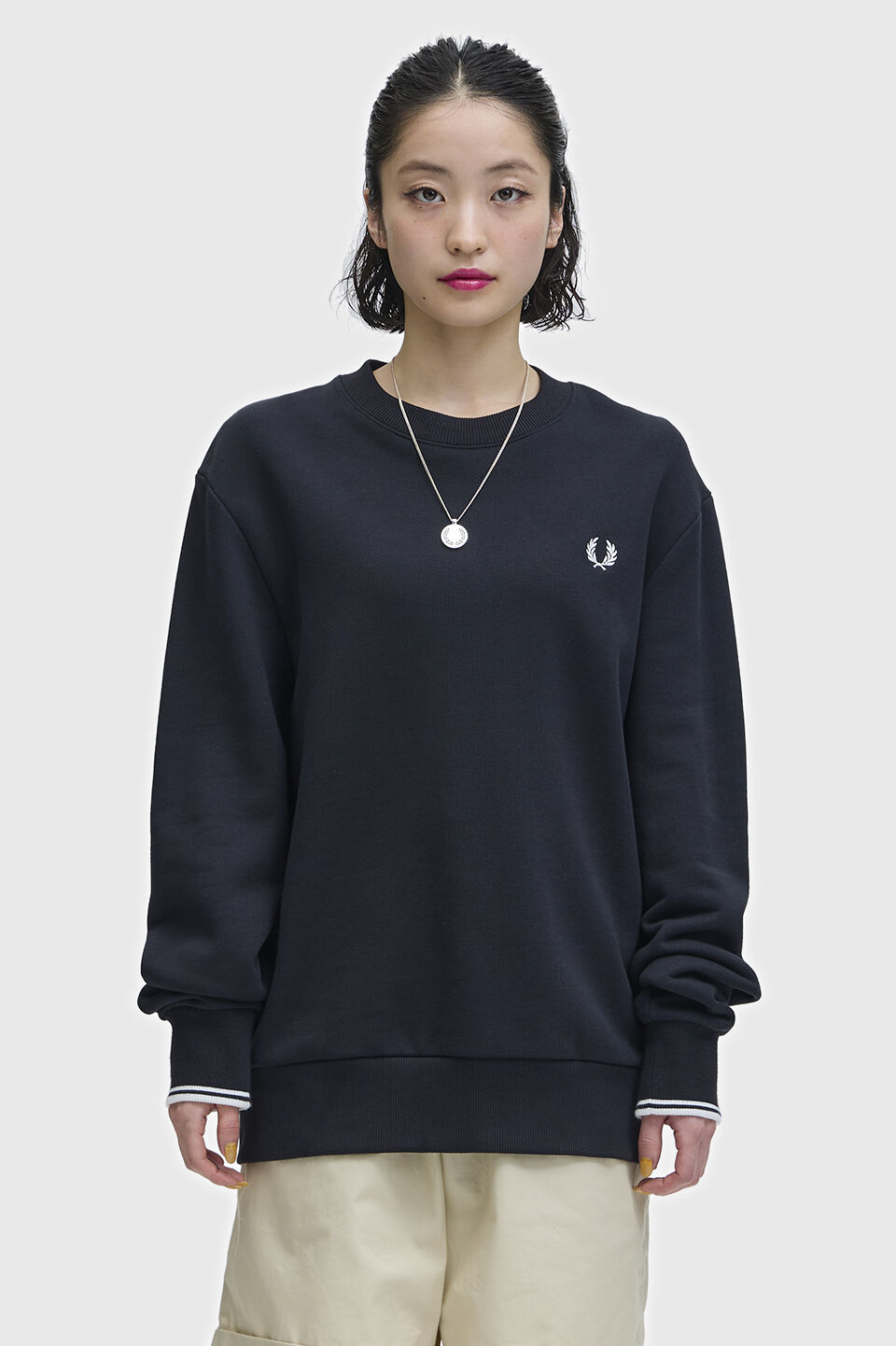 FRED PERRY 「Crew Neck Sweatshirt」|Tシャツ・カットソー|