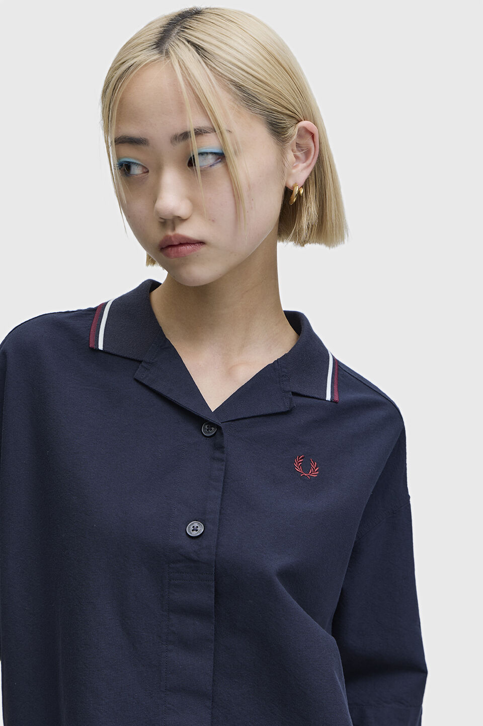 FRED PERRY 「Tipped Placket Detail Shirt」|シャツ・ブラウス|