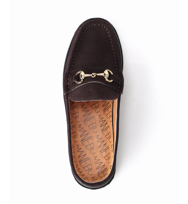 OUTDOOR PRODUCTS Usual Things「≪予約≫MANEBU BITCH SLIPPER SUEDE WOMENS」|ローファー|