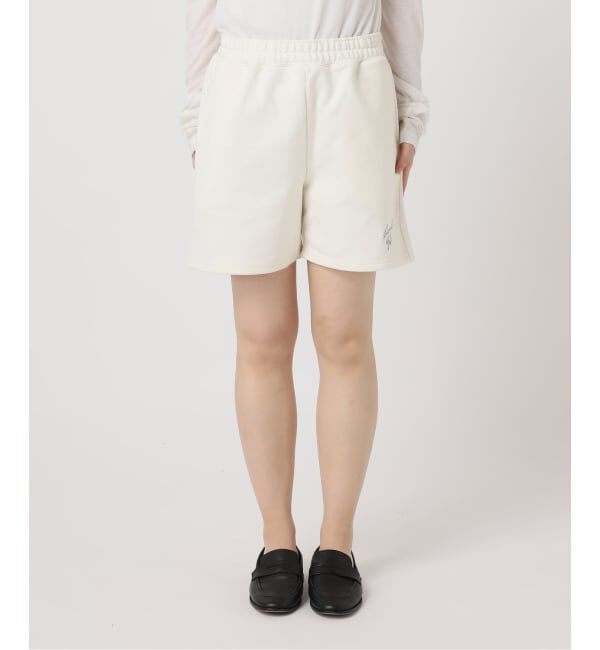 OUTDOOR PRODUCTS Usual Things「RATIONAL GIRLロゴ刺繍スウェットショートパンツ」|その他|