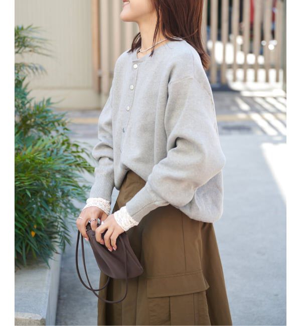 OUTDOOR PRODUCTS Usual Things「新色 スウェットライクニットカーディガン」|カーディガン|