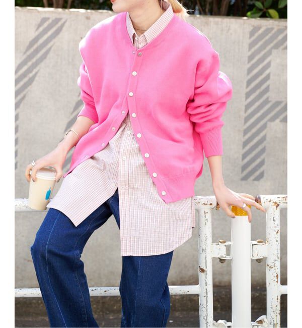 OUTDOOR PRODUCTS Usual Things「新色 スウェットライクニットカーディガン」|カーディガン|