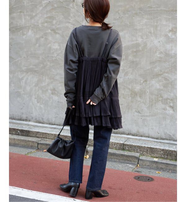 OUTDOOR PRODUCTS Usual Things「≪予約 追加≫コットンレーストリムキャミソール」|キャミソール|