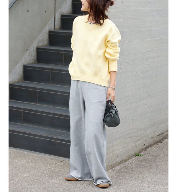 OUTDOOR PRODUCTS Usual Things「スウェットライクVネックニットプルオーバー」|ニット・セーター|