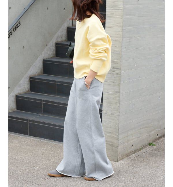 OUTDOOR PRODUCTS Usual Things「スウェットライクVネックニットプルオーバー」|ニット・セーター|