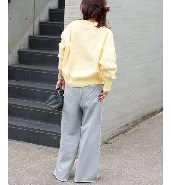 OUTDOOR PRODUCTS Usual Things「スウェットライクVネックニットプルオーバー」|ニット・セーター|