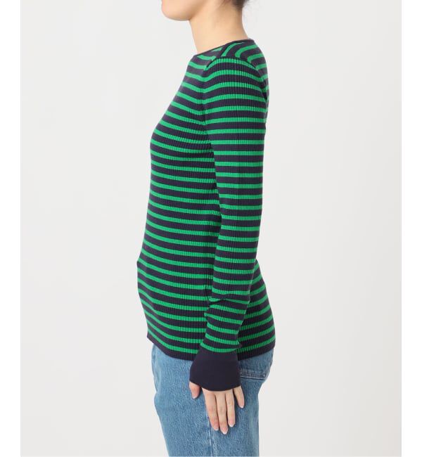 OUTDOOR PRODUCTS Usual Things「ボーダーボートネックニット」|ニット・セーター|