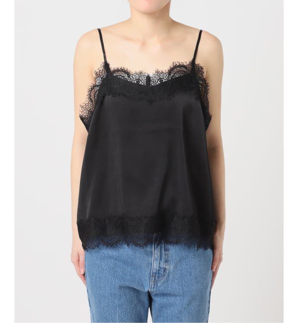 OUTDOOR PRODUCTS Usual Things「サテンレースキャミソール」|キャミソール|