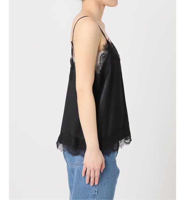 OUTDOOR PRODUCTS Usual Things「サテンレースキャミソール」|キャミソール|