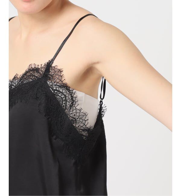 OUTDOOR PRODUCTS Usual Things「サテンレースキャミソール」|キャミソール|