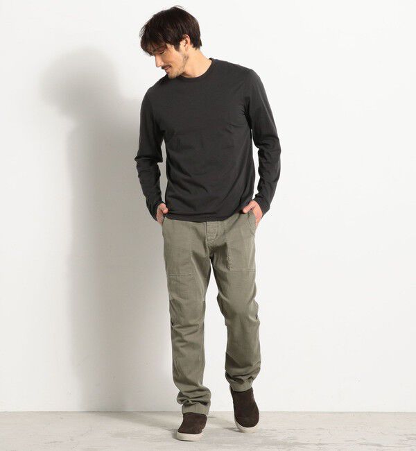 JAMES PERSE「リュクス ジャージークルーネックプルオーバー MELJ3246」|Tシャツ・カットソー|