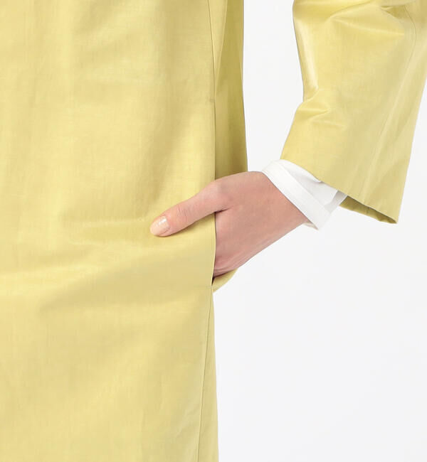 TOMORROWLAND collection「スパークツイル コクーンコート」|ノーカラーコート|