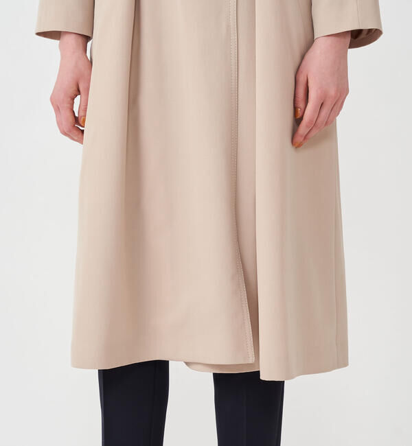 Ballsey「ウールギャバジン ガウンコート」|トレンチコート|