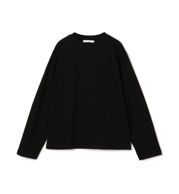 GALERIE VIE「コットン クルーネックプルオーバー」|Tシャツ・カットソー|19 ブラック