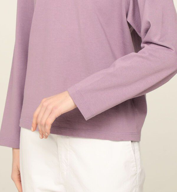 GALERIE VIE「コットン クルーネックプルオーバー」|Tシャツ・カットソー|