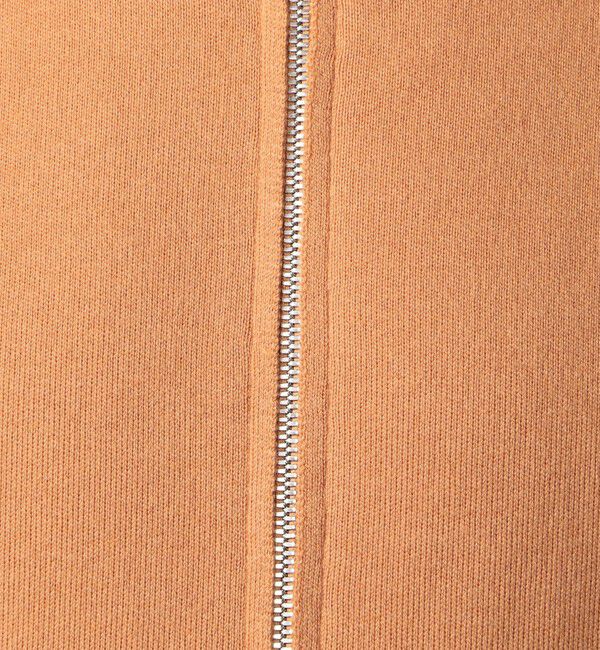 CABaN「CABaN コットンカシミヤ ジップパーカ」|ニット・セーター|