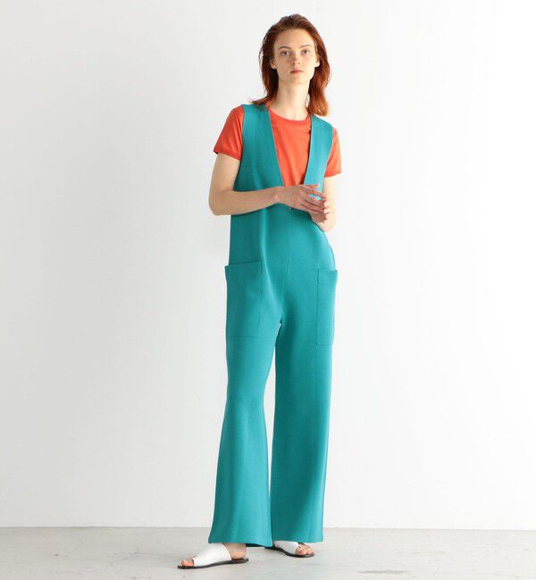 CABaN「コットン リブコンビクルーネックプルオーバー」|Tシャツ・カットソー|