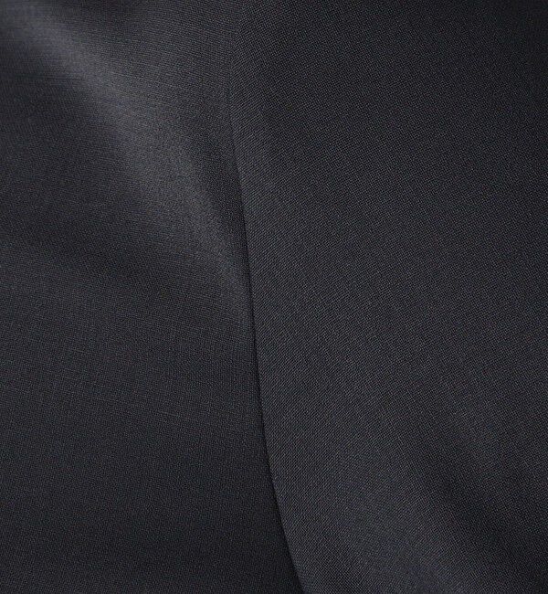 Ballsey「ポリエステルウールトロピカル バックプリーツワンピース」|ワンピース|