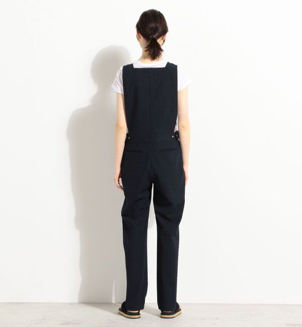 BACCA「シアサッカー カバードサロペット」|ワンピース|