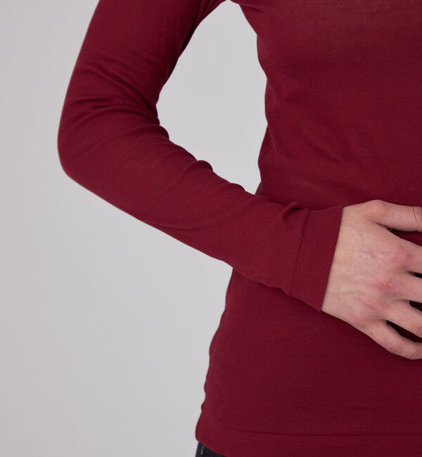 MACPHEE「シアージャージー タートルネックプルオーバー」|Tシャツ・カットソー|