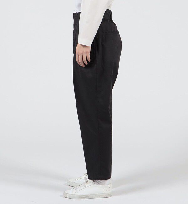 TOMORROWLAND MENS「ポリエステルコットンツイル ダブルバックルパンツ」|その他|