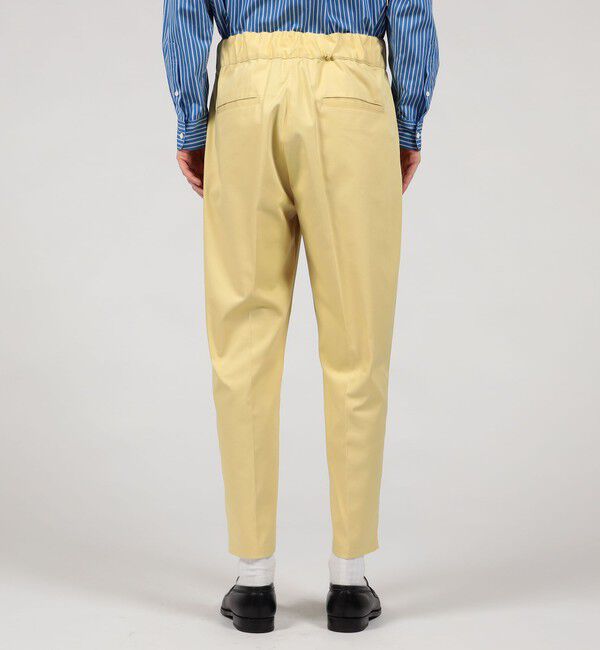 TOMORROWLAND MENS「ポリエステルコットンツイル ダブルバックルパンツ」|その他|