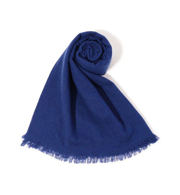 TOMORROWLAND GOODS「【別注】CARIAGGI&times;TOMORROWLAND カシミヤストール」|マフラー|67 ダークブルー