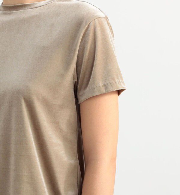 BACCA「inner piece ベロアジャージーTシャツ」|Tシャツ・カットソー|