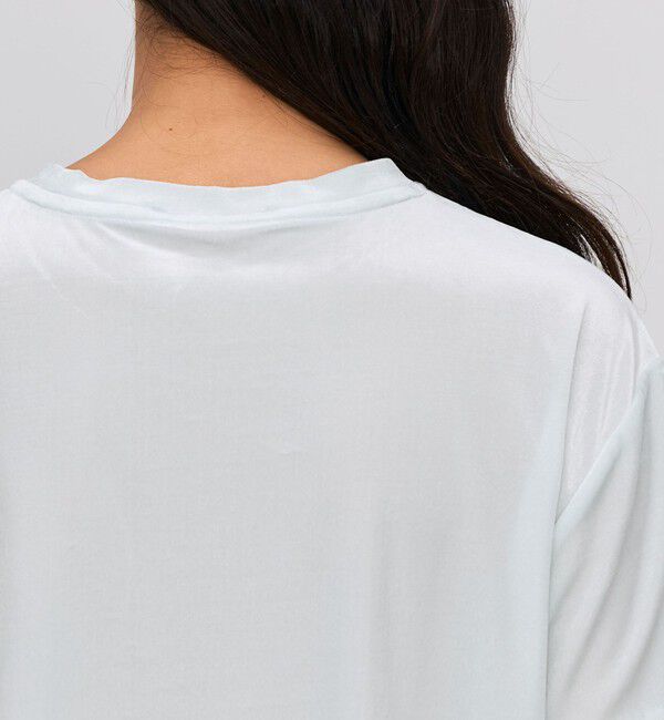 BACCA「inner piece ベロアジャージーTシャツ」|Tシャツ・カットソー|