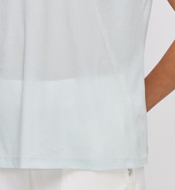 BACCA「inner piece ベロアジャージーTシャツ」|Tシャツ・カットソー|