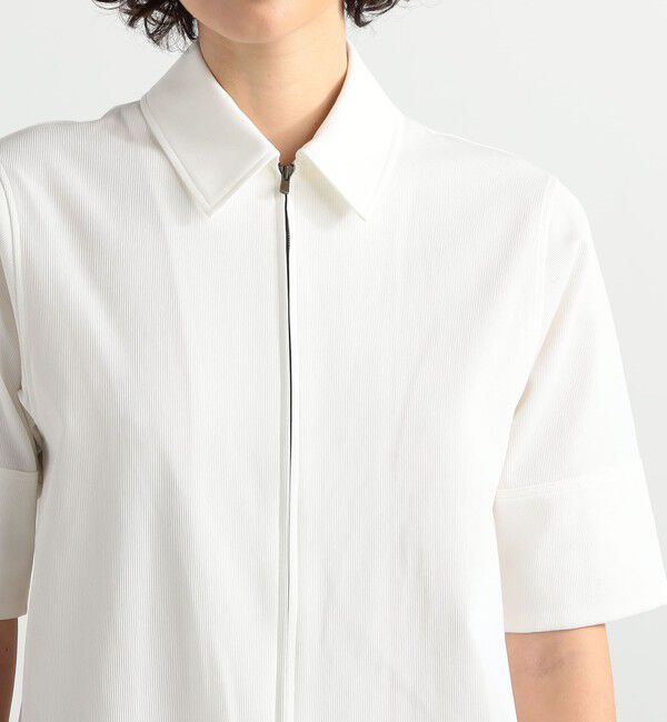 BACCA「コットンピケ ジップアップコンビネゾン」|ワンピース|