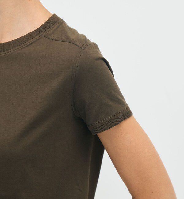 CABaN「コットン リブコンビクルーネックプルオーバー」|Tシャツ・カットソー|