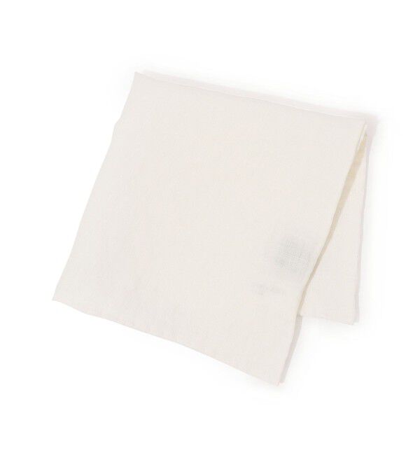 TOMORROWLAND GOODS「TOMORROWLAND リネンソリッド ポケットチーフ」|その他|11 ホワイト