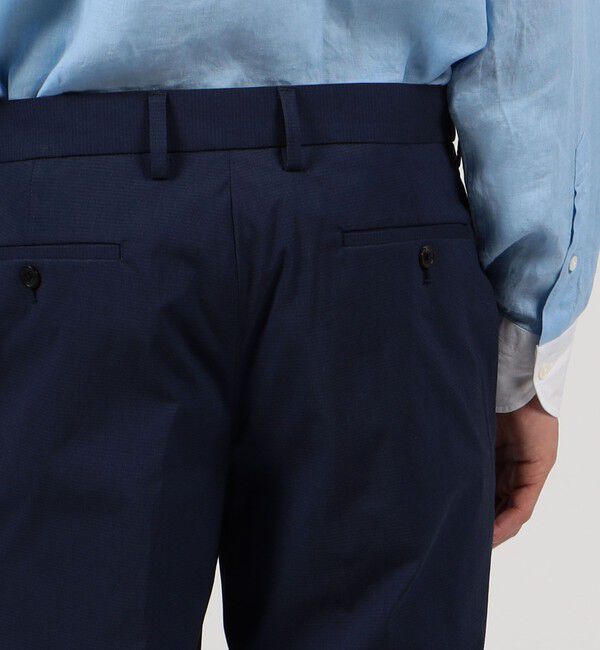 TOMORROWLAND MENS「コットンナイロンポリウレタン スリムパンツ」|チノ|