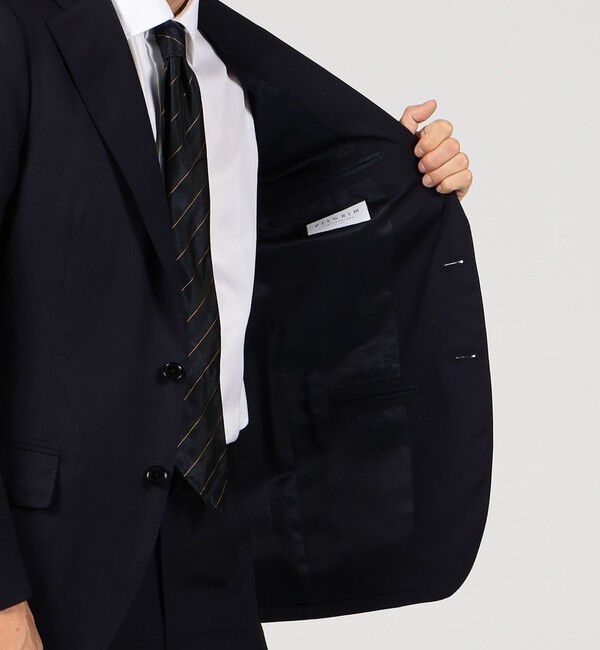 TOMORROWLAND MENS「ウールツイル シングルブレステッド2Bジャケット E.Zegna」|テーラードジャケット|