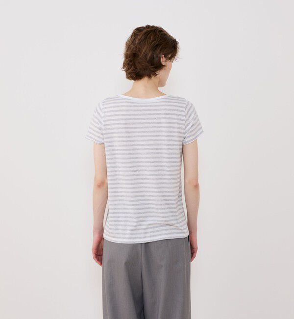 GALERIE VIE「スムージーコットン クルーネックハーフスリーブ」|Tシャツ・カットソー|