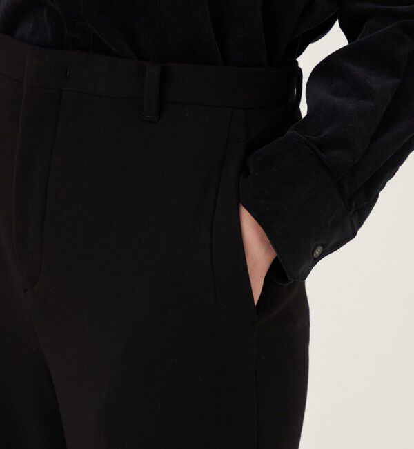 GALERIE VIE「ダスティーレーヨンナイロン シガレットパンツ」|スラックス|