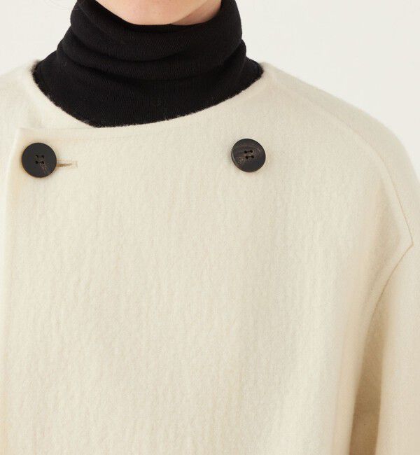 GALERIE VIE「ランダムウール カラーレスショートトレンチコート」|トレンチコート|