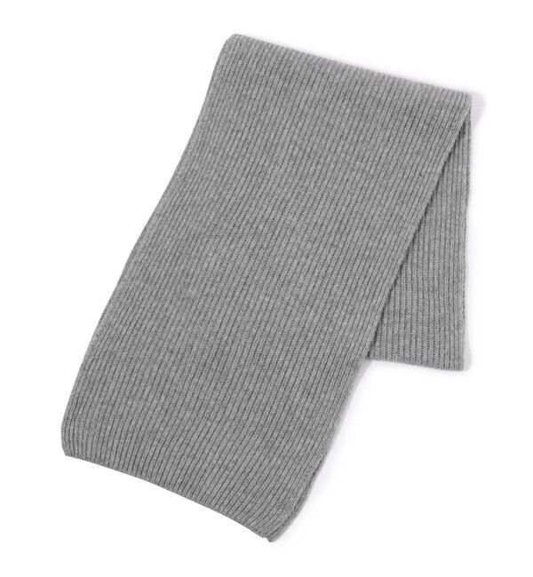 TOMORROWLAND GOODS「Johnstons of Elgin カシミヤ ニットストール」|マフラー|13 ライトグレー
