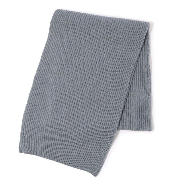 TOMORROWLAND GOODS「Johnstons of Elgin カシミヤ ニットストール」|マフラー|61 ライトブルー