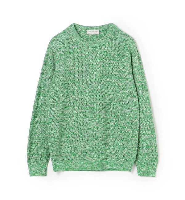 TOMORROWLAND MENS「TOMORROWLAND tricot ギマコットンリネン クルーネックプルオーバー」|ニット・セーター|56 カーキ系